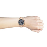Hugo Boss Hera Blue Dial Gold Steel Strap Watch for Women - 1502566 Authentic Buy Shop Now