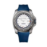 Tommy Hilfiger Windsurf White Dial Blue Rubber Strap Watch for Men - 1791113 Authentic Buy Shop Now