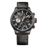 Tommy Hilfiger Trent Multifunction Black Dial Black Leather Strap Watch for Men - 1791136 Authentic Buy Shop Now