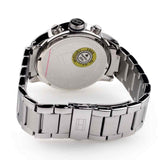 Tommy Hilfiger Jackson Quartz Black Dial Silver Steel Strap Watch for Men - 1791243 Authentic Buy Shop Now