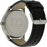 Tommy Hilfiger Damon Multifunction Black Dial Black Leather Strap Watch for Men - 1791417 Authentic Buy Shop Now