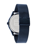 Tommy Hilfiger Damon Quartz Blue Dial Blue Mesh Bracelet Watch for Men - 1791421 Authentic Buy Shop Now