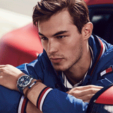 Tommy Hilfiger Decker Blue Dial Blue Rubber Strap Watch for Men - 1791476 Authentic Buy Shop Now