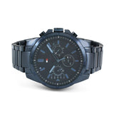 Tommy Hilfiger Decker Chronograph Blue Dial Blue Steel Strap Watch for Men - 1791560 Authentic Buy Shop Now