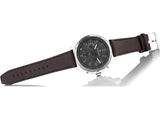 Tommy Hilfiger Decker Grey Dial Brown Leather Strap Watch for Men - 1791562 Authentic Buy Shop Now