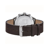 Tommy Hilfiger Chase Quartz Brown Dial Brown Leather Strap Watch for Men - 1791579 Authentic Buy Shop Now