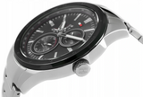 Tommy Hilfiger Austin Black Dial Silver Steel Strap Watch for Men - 1791639 Authentic Buy Shop Now