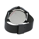 Tommy Hilfiger Spencer Skeleton Black Dial Black Mesh Bracelet Watch for Men - 1791644 Authentic Buy Shop Now