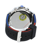 Tommy Hilfiger Bank Quartz Black Dial Black Rubber Strap Watch for Men - 1791724 Authentic Buy Shop Now
