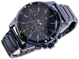Tommy Hilfiger Mason Blue Dial Blue Steel Strap Watch for Men - 1791789 Authentic Buy Shop Now