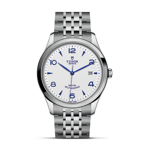 Tudor 1926 Automatic White Dial Silver Steel Strap Watch for Men - M91650-0005 Authentic Buy Shop Now
