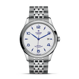 Tudor 1926 Automatic White Dial Silver Steel Strap Watch for Men - M91650-0005 Authentic Buy Shop Now