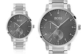 Hugo Boss Oxygen Grey Dial Silver Steel Strap Watch for Men - 1513596 Authentic Buy Shop Now