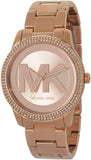 Michael Kors Tibby Quartz Rose Gold Dial Rose Gold Steel Strap Watch For Women - MK6880 Authentic Buy Shop Now