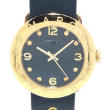 Marc Jacobs Blade Blue Dial Blue Leather Strap Watch for Women - MBM1224 Authentic Buy Shop Now