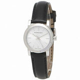 Burberry The City White Dial Black Leather Strap Watch for Women - BU9206 Authentic Buy Shop Now