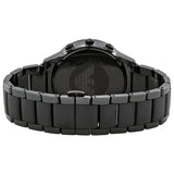 Emporio Armani Ceramica Chronograph Black Dial Black Steel Strap Watch For Men - AR1451 Authentic Buy Shop Now