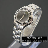 Marc Jacobs Blade Black Dial Silver Steel Strap Watch for Women - MBM3059 Authentic Buy Shop Now