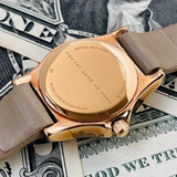 Marc Jacobs Henry Dinky Grey Dial Grey Leather Strap Watch for Women - MBM1239 Authentic Buy Shop Now