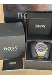 Hugo Boss Hero Blue Dial Two Tone Steel Strap Watch for Men - 1513767 Authentic Buy Shop Now