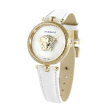 Versace Palazzo Empire White Dial White Leather Strap Watch for Women - VCO040017 Authentic Buy Shop Now