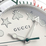 Gucci Dive Quartz White Dial White Rubber Strap Watch For Men - YA136337 Authentic Buy Shop Now