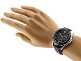 Tommy Hilfiger Luke Quartz Black Dial Black Leather Strap Watch for Men - 1791117 Authentic Buy Shop Now