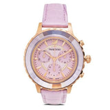 Swarovski Octea Lux Chrono Purple Dial Purple Leather Strap Watch for Women - 5632263 Authentic Buy Shop Now