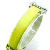 Marc Jacobs Henry White Dial Neon Yellow Rubber Strap Watch for Women - MBM1235 Authentic Buy Shop Now