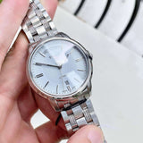 Tissot T Classic Automatic III Day Date White Dial Silver Steel Strap Watch for Men - T065.930.11.031.00 Authentic Buy Shop Now