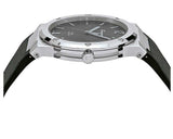 Salvatore Ferragamo F-80 Classic Black Dial Black Leather Strap Watch for Men - SFDT00619 Authentic Buy Shop Now