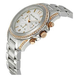 Michael Kors Blair Chronograph Silver Dial Silver Steel Strap Watch for Women - MK5459 Authentic Buy Shop Now