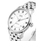 Mido Baroncelli III Automatic Silver Dial Silver Steel Strap Watch For Men - M8600.4.21.1 Authentic Buy Shop Now