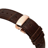 Mido Baroncelli III Automatic Blue Dial Brown Leather Strap Watch For Men - M8600.3.15.8 Authentic Buy Shop Now