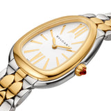 Bvlgari Serpenti Seduttori Quartz Silver Dial Silver Steel Strap Watch for Women - SERPENTI103144 Authentic Buy Shop Now