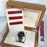 Omega Seamaster Planet Ocean 6000M Co Axial Master Chronometer Blue Dial Silver Steel Strap Watch for Men - 21530462103001 Authentic Buy Shop Now