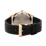 Versace Greca Time Quartz Black Dial Brown Leather Strap Watch For Men - VE3K00222 Authentic Buy Shop Now