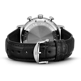 IWC Portofino Chronograph Black Dial Black Leather Strap Watch for Men - IW391029 Authentic Buy Shop Now