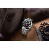 Breitling Chronomat GMT 40 Automatic Black Dial Silver Steel Strap Watch for Men - A32398101B1A1 Authentic Buy Shop Now