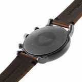 Emporio Armani Classic Chronograph Black Dial Brown Leather Strap Watch For Men - AR1919 Authentic Buy Shop Now