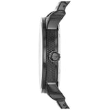 Diesel Mini Daddy Dual Time Black Dial Black Stainless Steel Strap Watch For Men - DZ7316 Authentic Buy Shop Now