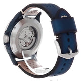 Fossil Crewmaster Sports Automatic Blue Dial Blue Leather Strap Watch for Men - ME3149 Authentic Buy Shop Now