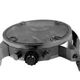 Diesel Little Daddy Dual Time Chronograph Grey Dial Stainless Steel Strap Watch For Men - DZ7263 Authentic Buy Shop Now