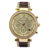 Michael Kors Parker Gold Dial Two Tone Steel Strap Watch for Women - MK5688 Authentic Buy Shop Now