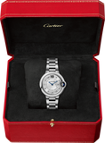 Cartier Ballon Bleu De Cartier Diamonds Silver Dial Silver Steel Strap Watch for Women - W4BB0022 Authentic Buy Shop Now