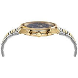 Salvatore Ferragamo Sapphire Chrono Blue Dial Two Tone Steel Strap Watch for Men - SFME00521 Authentic Buy Shop Now