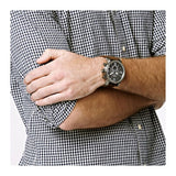 Fossil Nate Chronograph Grey Dial Brown Leather Strap Watch for Men - JR1424 Authentic Buy Shop Now