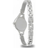 Emporio Armani Classic Quartz Black Dial Silver Steel Strap Watch For Women - AR7328 Authentic Buy Shop Now