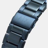 Armani Exchange Hampton Chronograph Blue Dial Blue Steel Strap Watch For Men - AX2430 Authentic Buy Shop Now