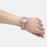 Versace Virtus Quartz White Dial Two Tone Steel Strap Watch For Women - VET300721 Authentic Buy Shop Now